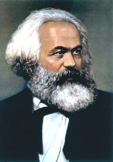 Karl Marx, German social, political and economic theorist. Artist: Unknown