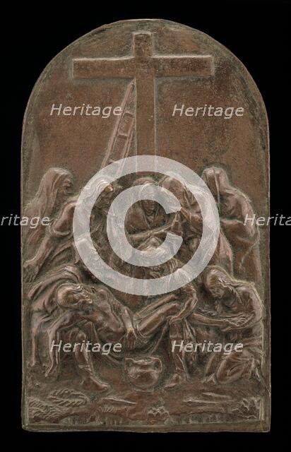 Descent from the Cross, mid 16th century. Creator: Unknown.