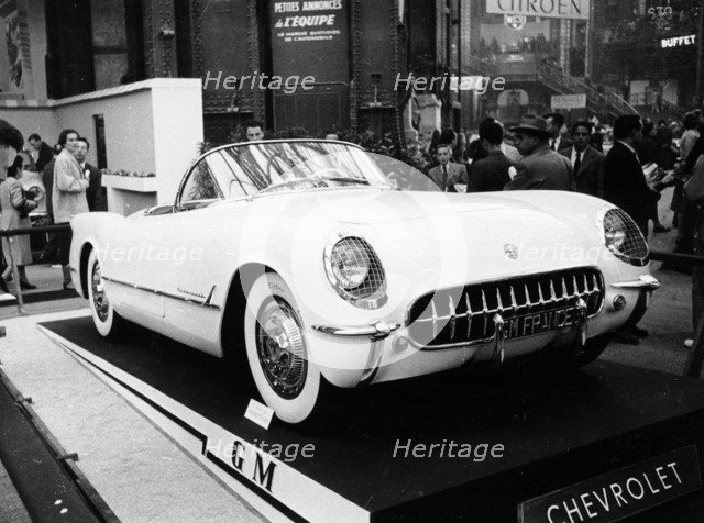 1953 Chevrolet Corvette, (c1953?). Artist: Unknown
