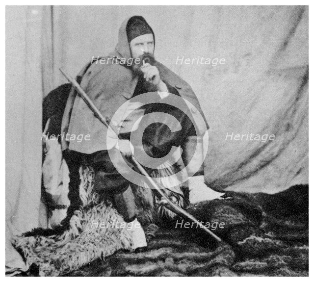 Roger Fenton, British photographer, c1850s (1955). Artist: Unknown