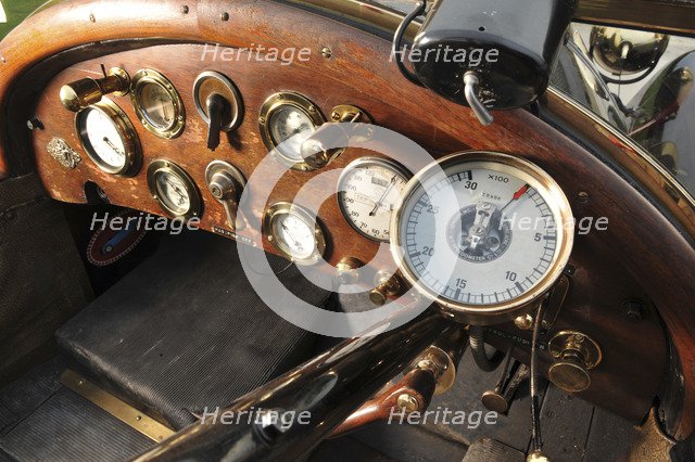 Bugatti T18 Black Bess 1913. Artist: Simon Clay.