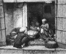 'Rice and Corn Merchants of Patna', c1891. Creator: James Grant.