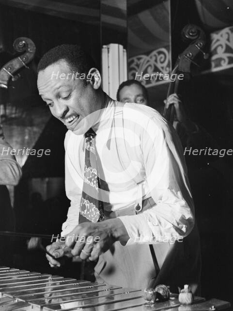 Portrait of Lionel Hampton, Aquarium, New York, N.Y., ca. June 1946. Creator: William Paul Gottlieb.