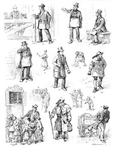 Extinct types of old London life, 1890. Creator: Unknown.
