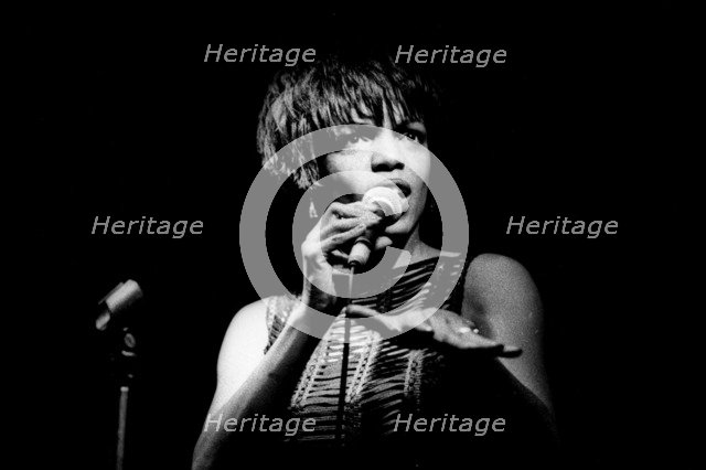 Nnenna Freelon, Ronnie Scott's, Soho, London, July 2000. Artist: Brian O'Connor.