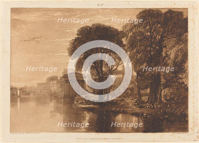 Isleworth, published 1819. Creator: JMW Turner.