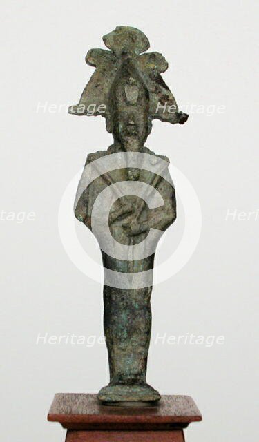 Statuette of the God Osiris, Egypt, Third Intermediate Period-Late Period, Dynasties 21-31 (abt 1069 Creator: Unknown.