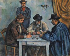 The Card Players, 1890-92. Creator: Paul Cezanne.