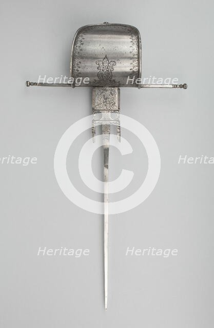 Parrying Dagger, Spain, c. 1700. Creator: Unknown.