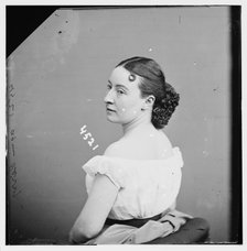 Agnes Perry, between 1855 and 1865. Creator: Unknown.