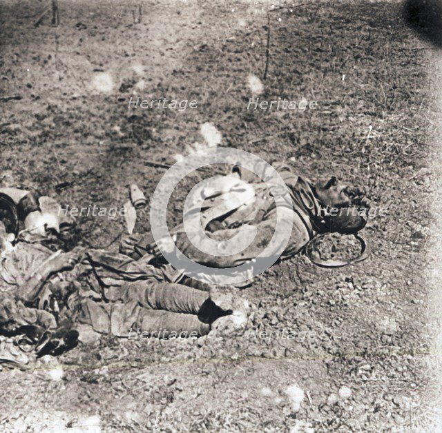 Bodies of dead soldiers, c1914-c1918. Artist: Unknown.