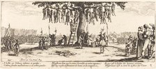 The Hanging, c. 1633. Creator: Jacques Callot.