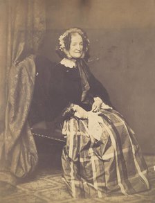 Mrs. Lydia Huntley Sigourney, 1850s. Creator: Unknown.