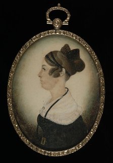 Mary Comstock Alfay (?), ca. 1835. Creator: Unknown.