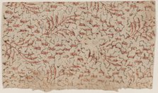 Sheet with overall abstract pattern, 19th century. Creator: Anon.