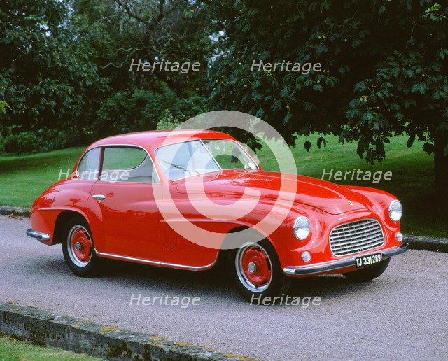 1950 Ferrari 166 Inter Ghia. Artist: Unknown.