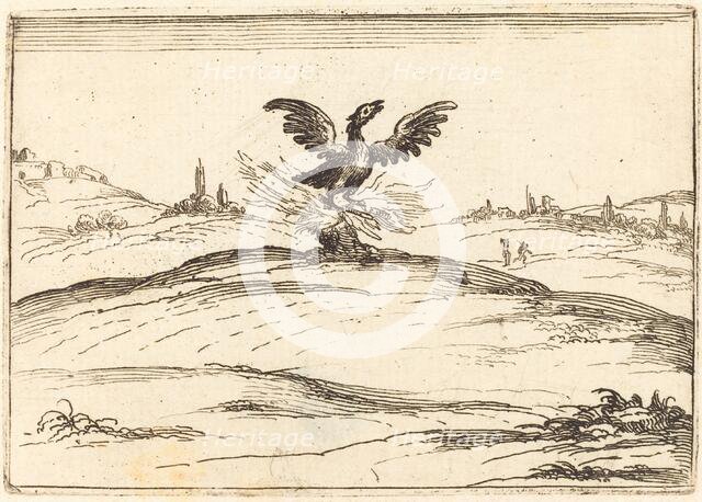 Burning Phoenix, 1628. Creator: Jacques Callot.