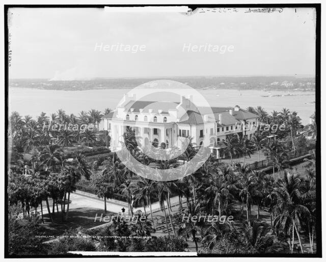 Lake Worth and W. Palm Beach from the Royal Poinciana, between 1900 and 1915. Creator: Unknown.