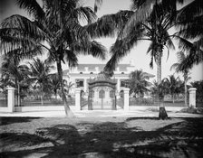 Whitehall, the residence of Mr. Flagler, Palm Beach, Fla., 1902. Creator: Unknown.
