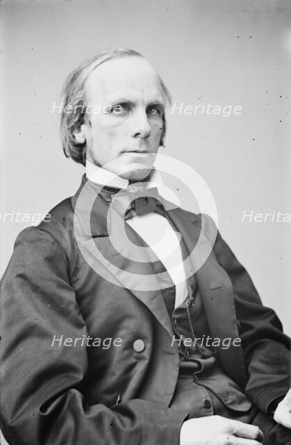 Rev. William Greenough Thayer Shedd, between 1855 and 1865. Creator: Unknown.