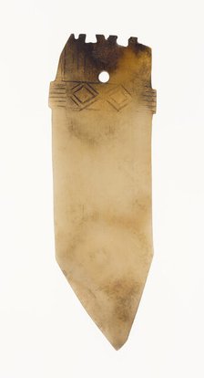 Dagger-Blade (ge), late Shang dynasty to Western Zhou period,  c. 1200-771 B.C. Creator: Unknown.