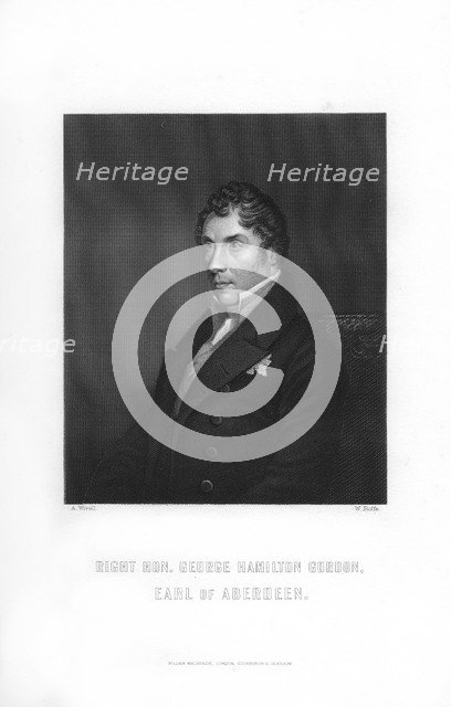 George Hamilton-Gordon, Prime Minister of the United Kingdom, 1893. Creator: William Roffe.