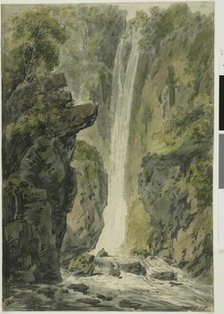 Waterfall, n.d. Creator: Edward Dayes.