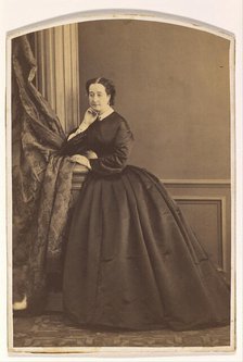 Empress Eugénie, 1860. Creator: Olympe Aguado.
