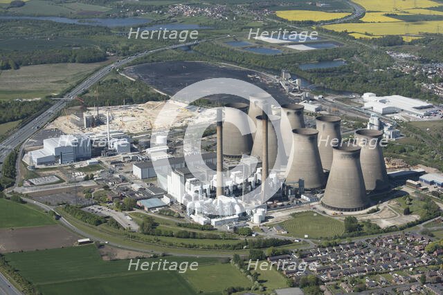 Ferrybridge Power Station, Wakefield, 2017. Creator: Dave Went.