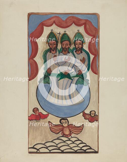 Retabla of the Trinity, c. 1936. Creator: E. Boyd.