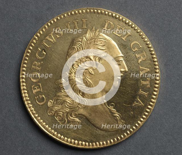 Five Guineas [pattern] , 1777. Creator: Richard Yeo (British, 1720-1779).