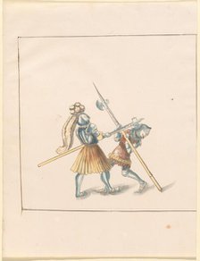 Freydal, The Book of Jousts and Tournament of Emperor Maximilian I: Combats...Plate 142, c1515. Creator: Unknown.