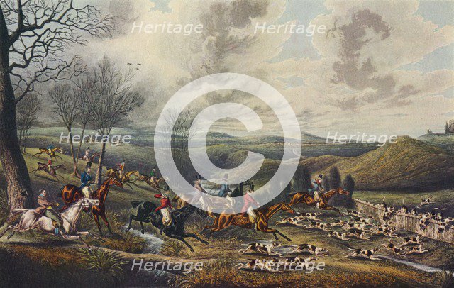 'Chase of the Roebuck: Full Cry', c1800, (1922). Artists: Henry Thomas Alken, Richard Reeve.