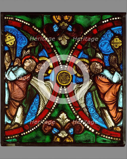 Angels Swinging Censers, French, ca. 1170. Creator: Unknown.