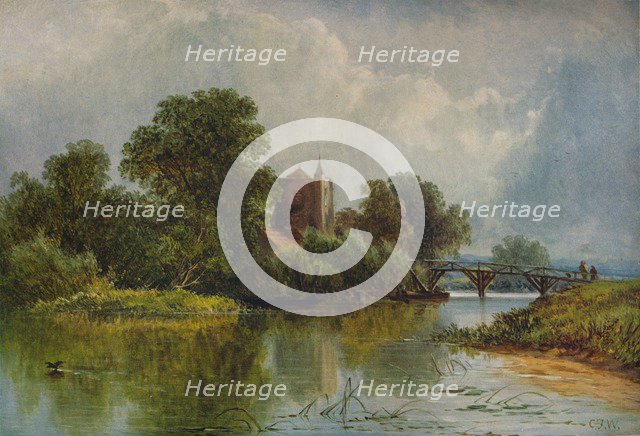 'Cookham', c1863, (1938). Artist: Caroline Fanny Williams.