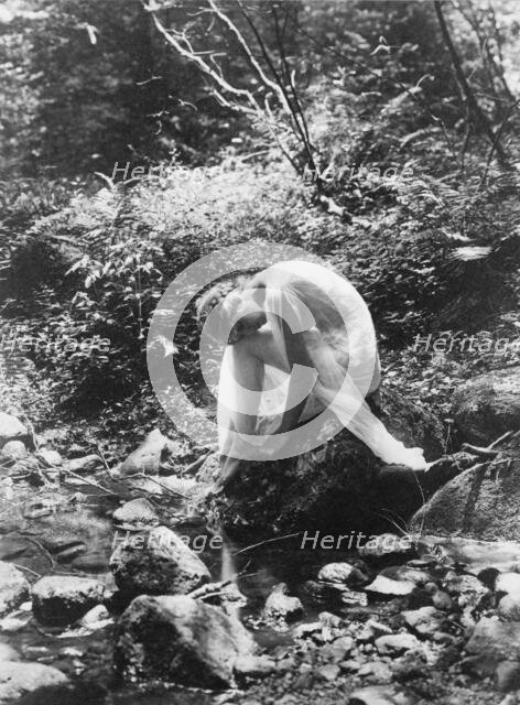 Wood-nymph, between 1900 and 1915. Creator: Frances Benjamin Johnston.