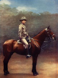'Officer of the Victoria Mounted Rifles', 1901. Creator: Gregory & Co.