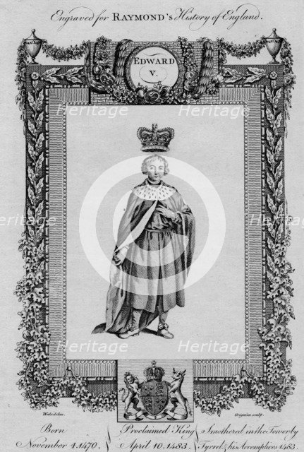 'Edward V', c1787. Artist: Unknown.
