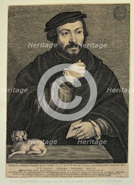 Santo Tomás Moro (1478-1535), Chancellor of England in the time of King Henry VIII.