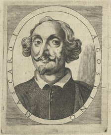 Portrait of Agostino Mascardi (1590-1640), um 1640-1650. Creator: Anonymous.