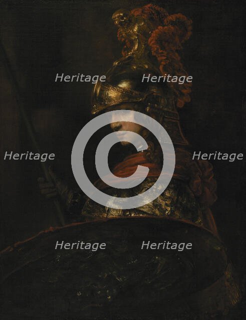 Pallas Athena, c1657 . Creator: Rembrandt van Rhijn (1606-1669).