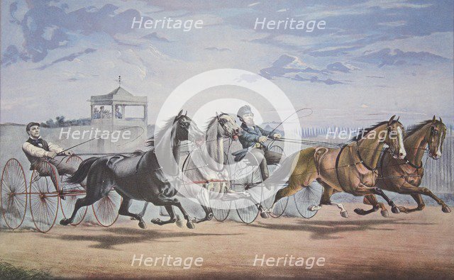 Stella and Alice Grey -  Lantern and Whalebone, 'Passing the Stand', June 5th 1855.