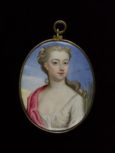 Portrait of a young woman, between 1700 and 1740. Creator: English School.