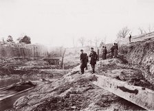 Dutch Gap Canal, 1865. Creator: Egbert Guy Fowx.