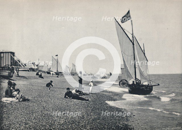 'Aldeburgh - The Beach', 1895. Artist: Unknown.