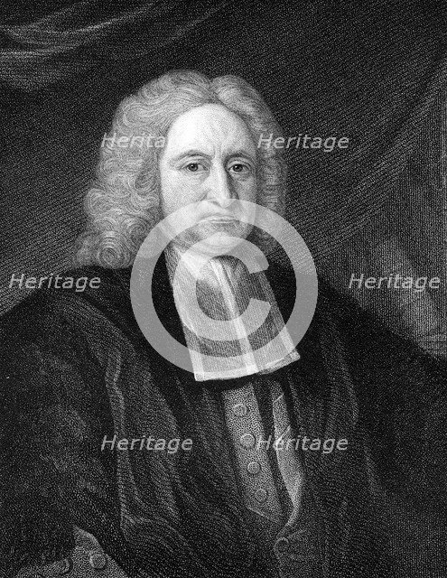 Edmond Halley, English astronomer and mathematician. Artist: Unknown