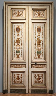 Double-leaf Doors, 1790s. Creator: Pierre Rousseau (French, 1751-1829).