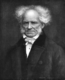 'Schopenhauer, the German philosopher', c1911,  (1911). Artist: Arthur Trevor Haddon.