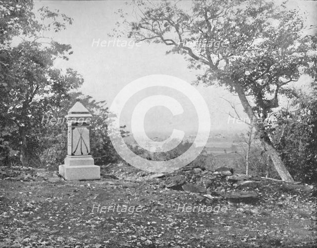 'View from Culp's Hill, Gettysburg, Pennsylvania', c1897. Creator: Unknown.