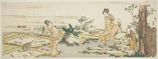 Goldfish farm, Japan, n.d. Creator: Hokusai.